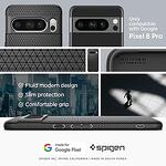 Spigen Liquid Air Калъф за Google Pixel 8 Pro, Матов Черен