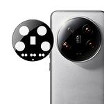 Techsuit Full Camera Glass Протектор за камера за Xiaomi 14 Ultra, Черен