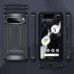 Techsuit Hybrid Armor Kickstand Калъф за Google Pixel 8 Pro, Черен