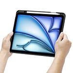 Калъф с Bluetooth клавиатура за iPad Air 13" (2024) от Tech-protect ScMag Pen - Черен