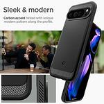 SPIGEN Rugged Armor за Google Pixel 9 Pro XL - Matte Black