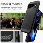 Кейс SPIGEN Rugged Armor за Google Pixel 9 / 9 Pro - Matte Black