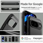 Кейс SPIGEN Rugged Armor за Google Pixel 9 / 9 Pro - Matte Black