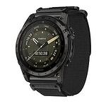 Каишка Techsuit Nylon за Garmin Fenix 5 / 6 / 6 PRO / 7 - Черна