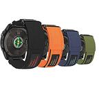 Каишка Techsuit Nylon за Garmin Fenix 5 / 6 / 6 PRO / 7 - Черна