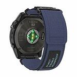 Каишка Techsuit Nylon за Garmin Fenix 5 / 6 / 6 PRO / 7 - Синя