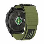 Каишка Techsuit Nylon за Garmin Fenix 5 / 6 / 6 PRO / 7 - Зелена