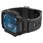 Каишка Spigen Rugged Armor Pro за Apple Watch 10 (42 mm) – Черно матово