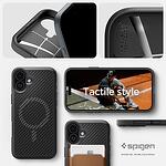 Кейс Spigen Core Armor Mag MagSafe за iPhone 16 Matte Black