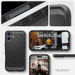 Кейс Spigen Rugged Armor Mag MagSafe за iPhone 16 Matte Black