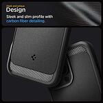 Кейс Spigen Rugged Armor Mag MagSafe за iPhone 16 Pro Max Matte Black