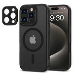 Кейс Tech Protect Magcam MagSafe за iPhone 16 Pro Matte Black