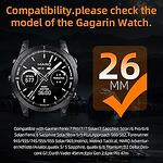 Каишка Special Forces Ultra Band за Garmin Garmin Fenix 8 51MM/Fenix 5X/Fenix 6X/Fenix 7X/ Fenix 5X Plus/Fenix 3/Fenix 6X Pro/Descent Black