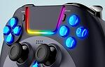 iPega PG-P4023B безжичен контролер / GamePad PS4 с тъчпад (черен)