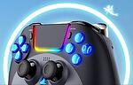 iPega PG-P4023B безжичен контролер / GamePad PS4 с тъчпад (черен)