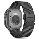 Каишка TECH-PROTECT MILANO APPLE WATCH 6 / 7 / 8 / 9 / 10 / SE / ULTRA 1 / 2 (44 / 45 / 46 / 49 MM) BLACK