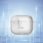 TECH-PROTECT SLIM HOOK - Прозрачен Калъф за Apple AirPods 4