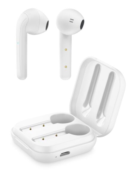 Bluetooth слушалки Java TWS, Бели Bluetooth слушалки Java TWS, Бели