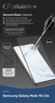 Закалено стъкло за Samsung Note 10 Lite, Черно