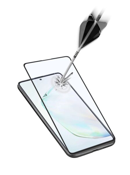 Закалено стъкло за Samsung Note 10 Lite, Черно Закалено стъкло за Samsung Note 10 Lite, Черно