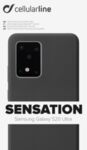 Луксозен калъф Sensation за Samsung Galaxy S20 Ultra, Черне
