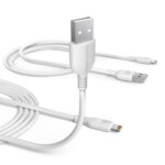 Комплект 2 Apple MFI усилени кабела RavPower, 90/180см