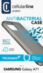 Антибактериален калъф Microban за Samsung Galaxy A71, Черен