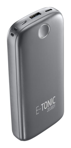 Външна батерия E-tonic HD 20000mAh, Черна Външна батерия E-tonic HD 20000mAh, Черна