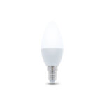 LED крушка свещ E14 C37 3W 240 LM 3000K топло бяло 230V