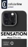 Sensation калъф за iPhone 13 Pro Max, Черен