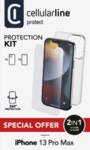 Пакет за iPhone 13 Pro Max - прозрачен калъф + протектор