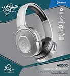 Bluetooth стерео слушалки Arkos AQL, Сиви