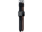 Каишка от кожа на сьомга Njord за Apple Watch 40/41 mm тъмно сива
