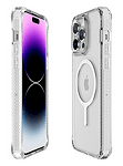 Hybrid R усилен калъф MagSafe iPhone 14 Pro, Прозрачен