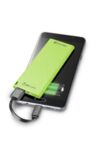 Външна батерия FreePower Slim 3000 mAh, зелена