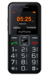 Телефон myPhone Halo Easy, Черен