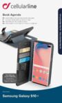 Калъф Book Agenda за Samsung Galaxy S10+
