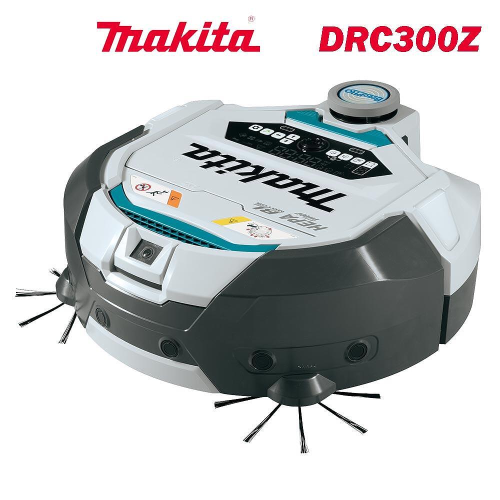 Прахосмукачка робот акумулаторна Makita DRC300Z, 18+18V, LXT, 3л. контейнер, 600 м2 площ, безчетков мотор