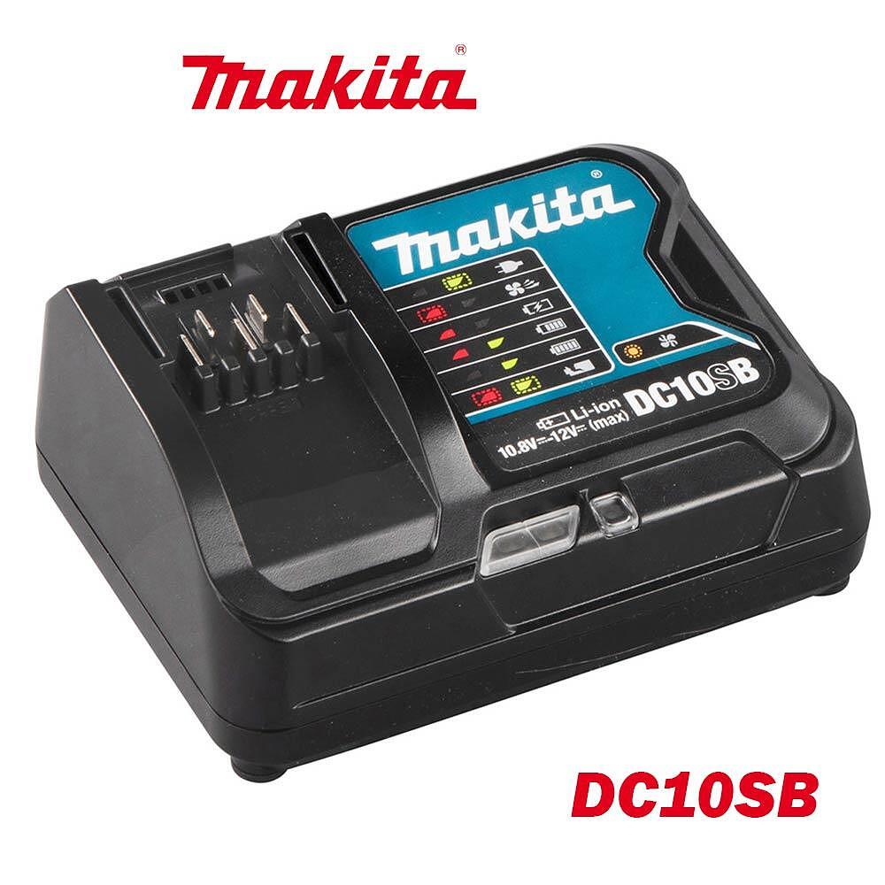 Зарядно устройство за Li-ion батерии 10.8V / 12V CXT, Makita DC10SB (630996-7)