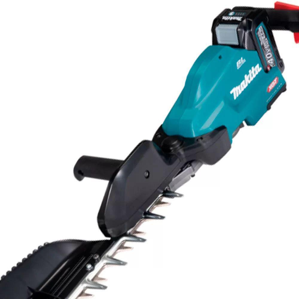 Храсторез акумулаторен Makita UH013GM101, 40V, 1x4Ah, XGT, 60 см нож, 23.5 мм дебелина на клони, безчетков мотор