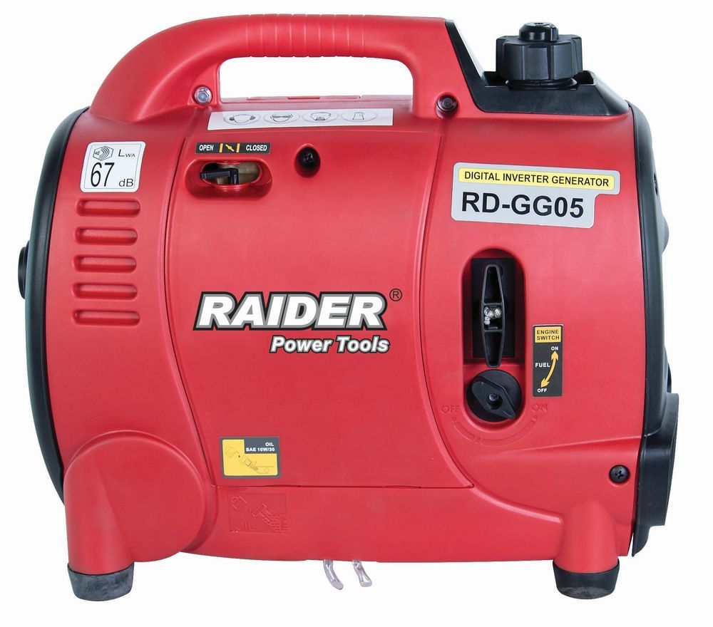 Генератор инверторен 1.0KW RAIDER RD-GG05