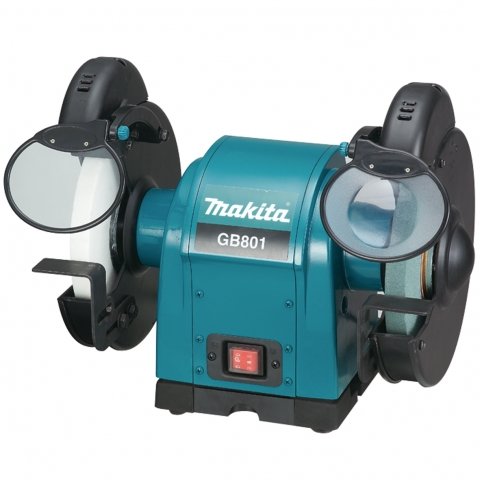Шмиргел дисков Makita GB801, 550W, 230V, ф205x19мм, 2850 мин-1 Шмиргел дисков Makita GB801, 550W, 230V, ф205x19мм, 2850 мин-1