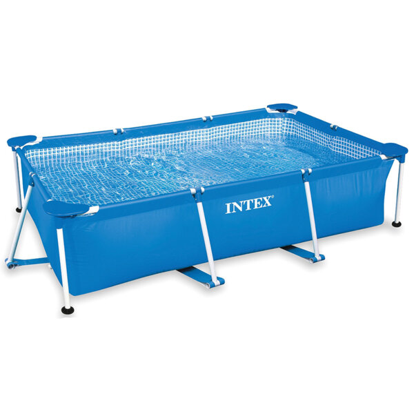 Басейн с конструкция 220x150x60см. INTEX 28270NP RECTANGULAR FRAME Басейн с конструкция 220x150x60см. INTEX 28270NP RECTANGULAR FRAME