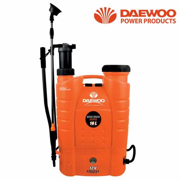 Пръскачка Акумулаторна и Ръчна 2в1, 16L, 12V DAEWOO DALiPS20 Пръскачка Акумулаторна и Ръчна 2в1, 16L, 12V DAEWOO DALiPS20