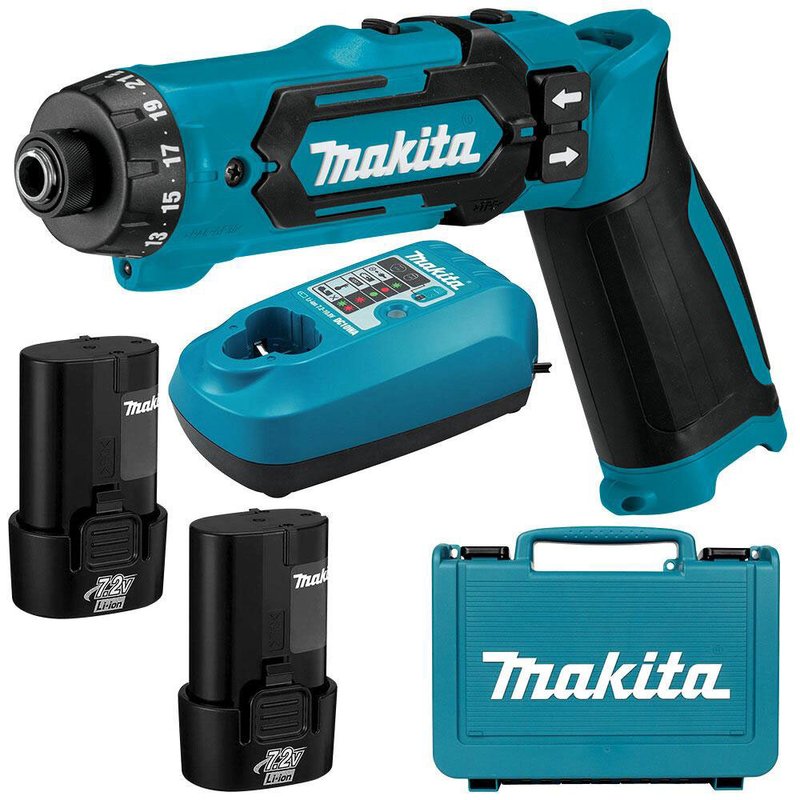 Makita DF012DSE, 7.2 