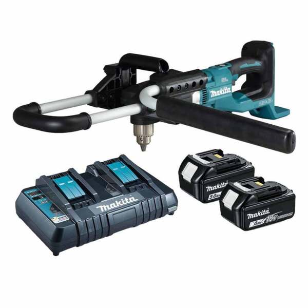 Пробивна машина / Свредел Makita DDG460T2X7 акумулаторна, Li-ion, 18+18 V, DC18RD, 200 мм Пробивна машина / Свредел Makita DDG460T2X7 акумулаторна, Li-ion, 18+18 V, DC18RD, 200 мм