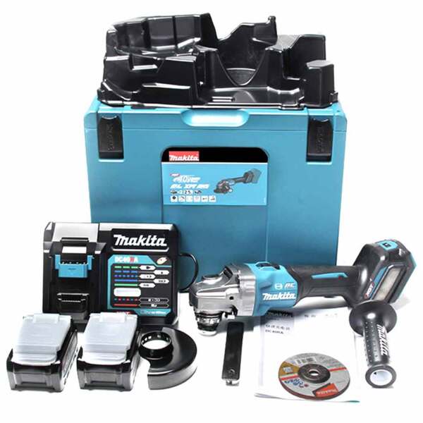 Ъглошлайф Makita GA023GM201 акумулаторен безчетков, 40V MAX, XGT Серия, 125 мм Ъглошлайф Makita GA023GM201 акумулаторен безчетков, 40V MAX, XGT Серия, 125 мм