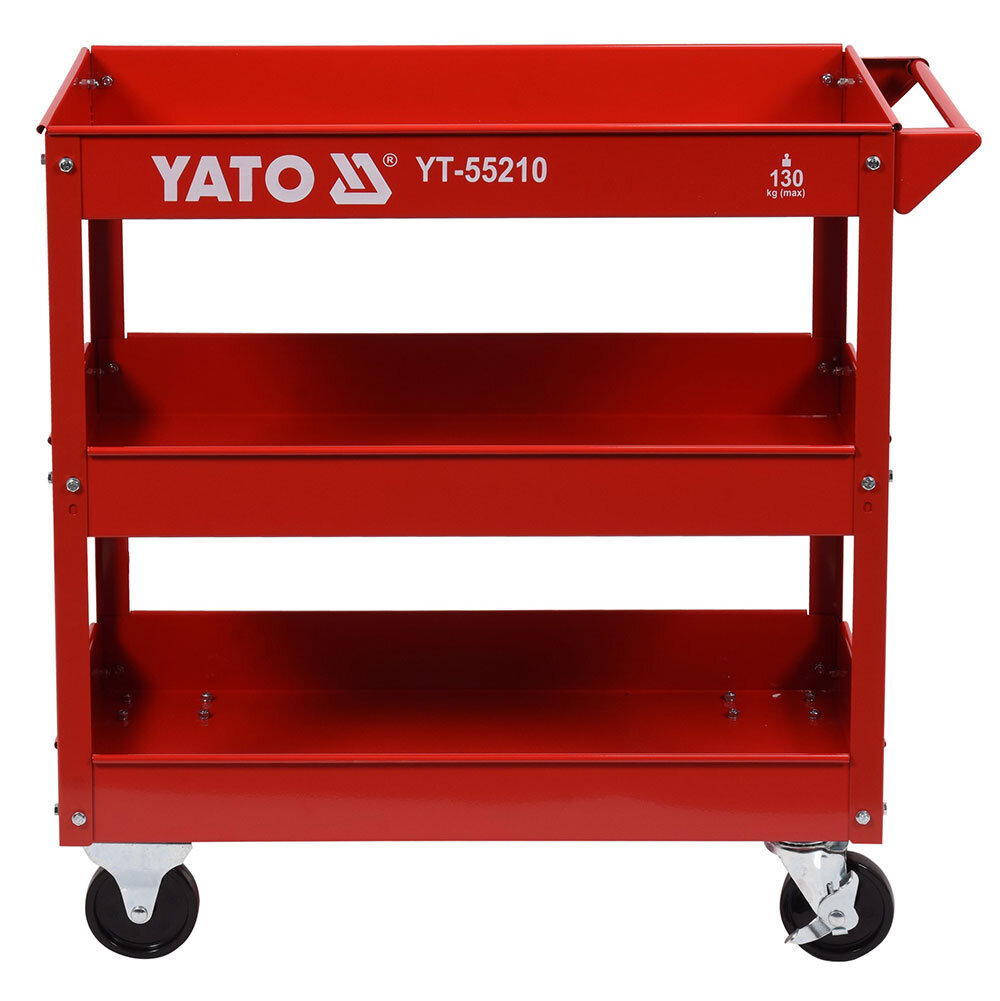 Транспортна количка за работилница с 3 рафта, 130 кг., 795х790х370мм, YATO YT 55210
