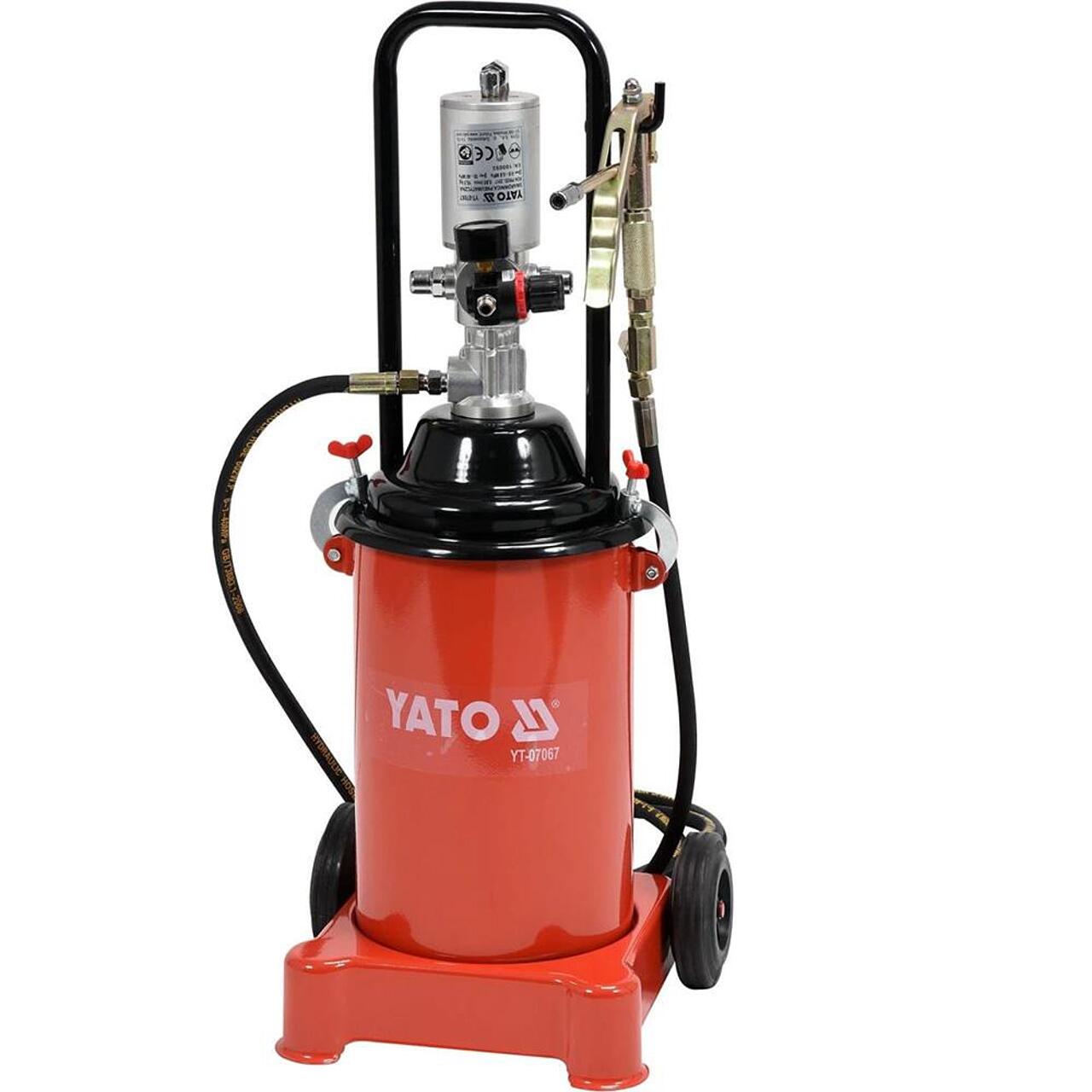 Пневматична система за гресиране YATO YT 07067, 12 L, 400 бара