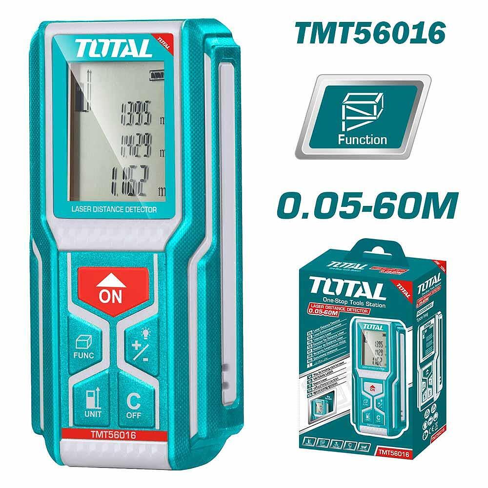 Ролетка лазерна TOTAL TMT56016, 0.05-60м обхват